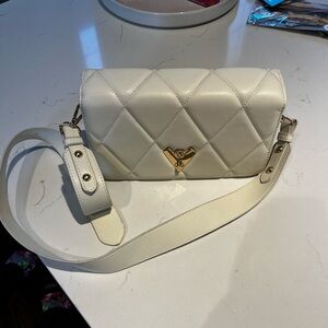 Valentino Orlandi White Crossbody Bag